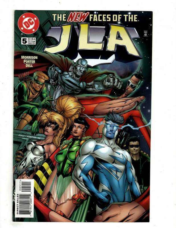 12 JLA DC Comics # 1 2 3 4 5 6 7 8 9 10 11 12 Batman Superman Wonder Woman RB17 