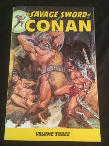 THE SAVAGE SWORD OF CONAN Vol. 3 Dark Horse Trade Paperback
