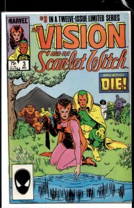 The Vision and the Scarlet Witch #3 Direct Edition (1985) The Vision