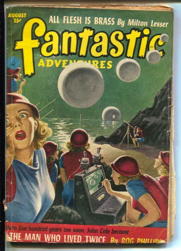 Fantastic Adventures-Pulp-8/1952-Rog Phillips-Milton Lesser