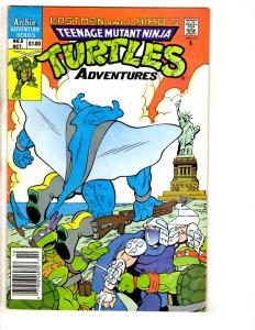 Teenage Mutant Ninja Turtles Adventures # 5 VG Archie Adventure Comic Book J290