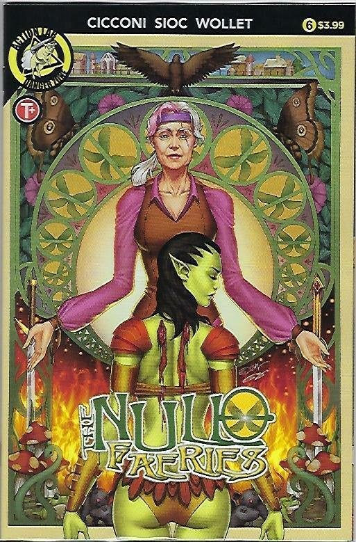 THE NULL FAERIES # 6 SOLD OUT SORAH SUHNG LIMITED EDITION VARIANT COVER !!   NM