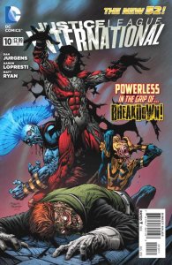 JUSTICE LEAGUE INTERNATIONAL #10 FN/VF THE NEW 52!