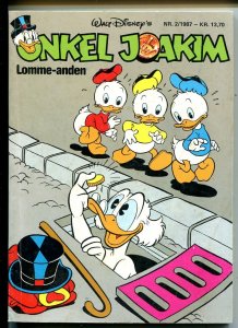 Onkel Joakim #2 1987-Disney-Danish-Uncle Scrooge-Carl Barks-Mickey Mouse-G/VG