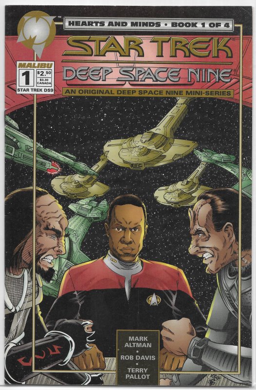 Star Trek: Deep Space Nine -- Hearts and Minds #1 of 4 FN (1994 Malibu)