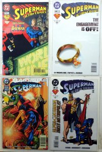 Action Comics Lot 4 #719, 720, Annual 7, Man Tomorrow 2 1996 DC Comic Books