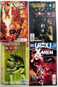 X-Men Lot 4 #Uncanny 11, Forever 2nd 16, Ultimate 18, War 3 2002 Marvel Comics