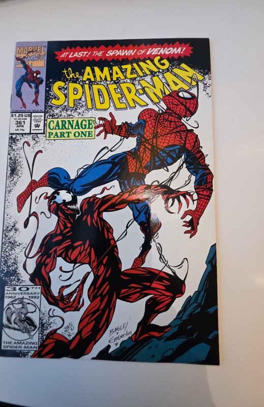 The Amazing Spider-Man #361 (1992)1st app of carnage