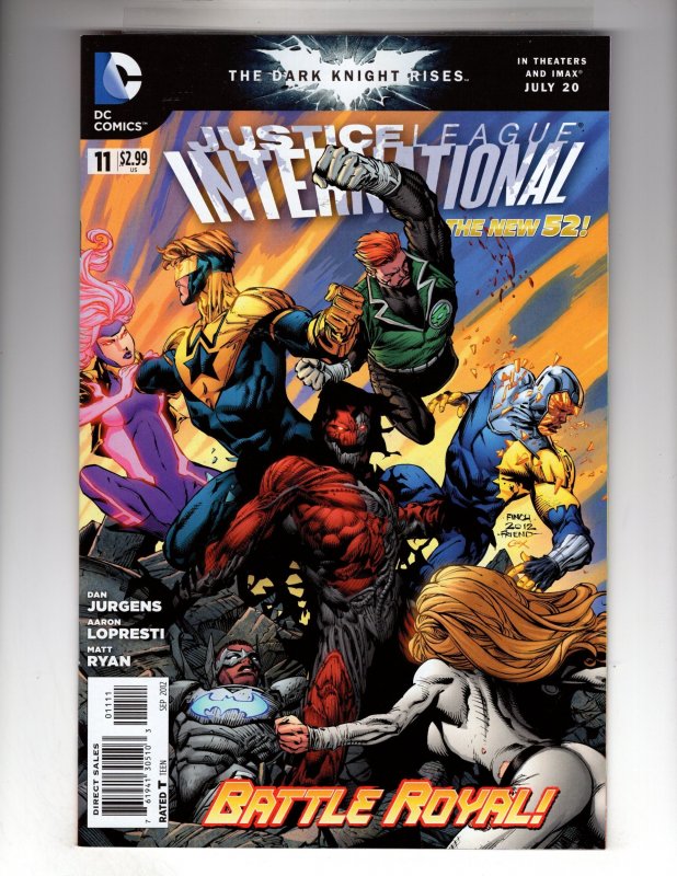 Justice League International #11 (2012)    / ID#10