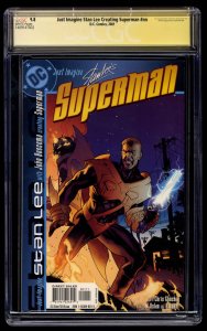 Just Imagine Stan Lee Creating Superman #nn CGC NM/M 9.8 Stan Lee Signed SS