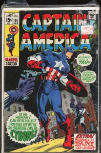 Captain America #124 (1970) Captain America