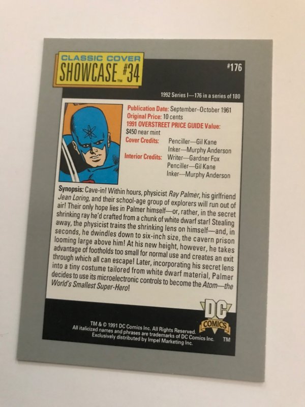 Showcase #34 (1961) SA Cover #176; 1992 DC 1st series, NM, 1st appearance ATOM