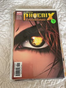 X-Men: Phoenix - endsong #5 Green Cover (2005)