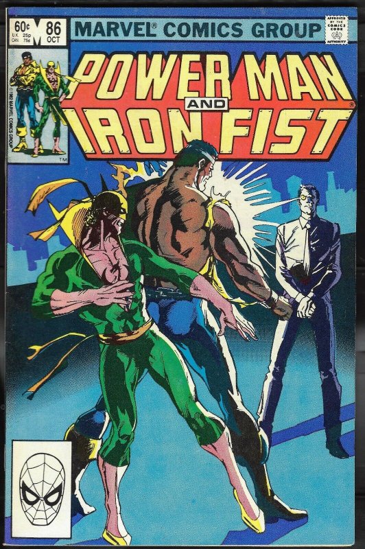 Power Man & Iron Fist 86 NM 9.4 Uncertified Marvel 1982 FREE SHIP