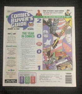 2002 COMICS BUYER'S GUIDE Magazine #1470 FN+ 6.5 Alex Ross / The Year in Comics