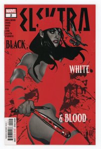 Elektra: Black, White & Blood #2 Adam Hughes NM