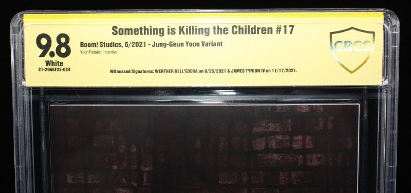 Something is Killing the Children #17 (CBCS 9.8) Signed Dell'Edera & Tynion - 21