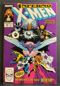 The Uncanny X-Men #242 (1989) Marc Silvestri Cover Inferno X-Factor Crossover