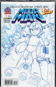 Mega Man #1 Variant Cover (2011) Mega Man
