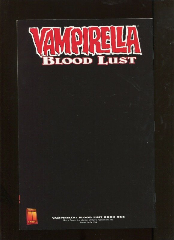 VAMPIRELLA BLOOD LUST #1 (9.2) VIRGIN VARIANT!