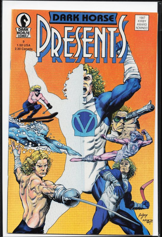 Dark Horse Presents #9 (1987) The Vitruvian Man