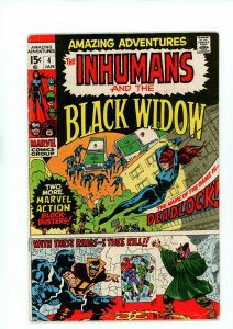 AMAZING ADVENTURES #4 (5.5) KIRBY ART!! 1971