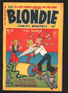 Blondie #21 1950-Harvey-Chic Young's famous comic-Dagwood appears-FN