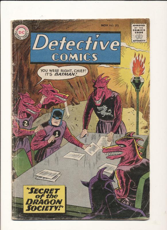 Detective Comics (1937 series) #273, VG- (Actual scan)