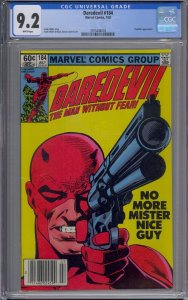 DAREDEVIL #184 CGC 9.2 PUNISHER WHITE PAGES NEWSSTAND