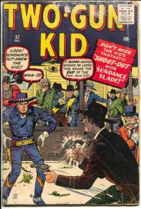 Two-Gun Kid #57 1960-Marvel-Jack Kirby cover & story-John Severin-FR/G