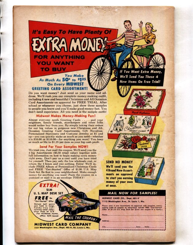 SUPERMAN #154--1962--MR MXYZPTLK--SUBMARINE COVER --comic book