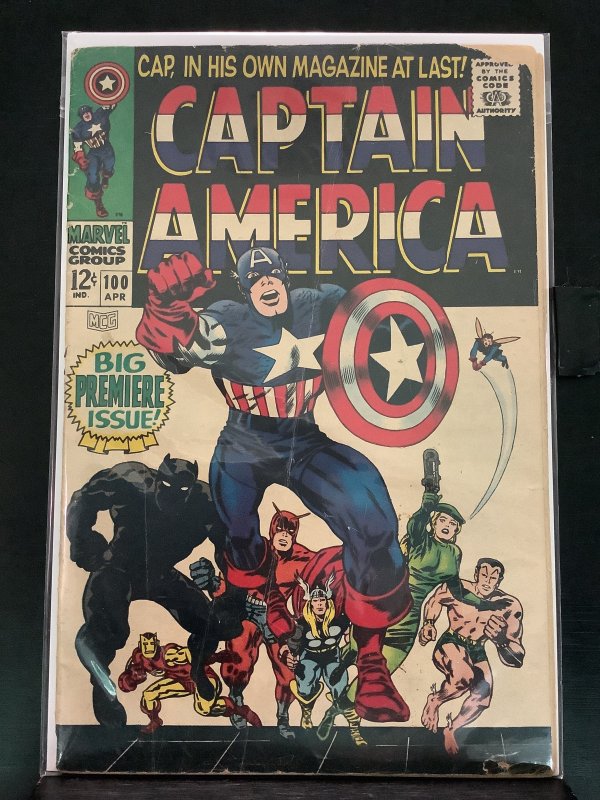 Captain America #100 (1968) (See Description)