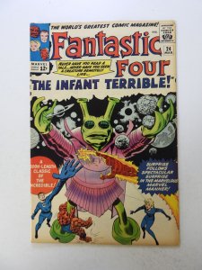 Fantastic Four #24 (1964) FN- condition