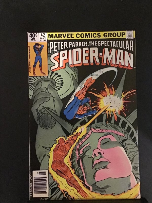 The Spectacular Spider-Man #42 Newsstand Edition (1980)