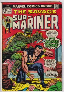 Sub-Mariner #72 (1974) Namor the Sub-Mariner