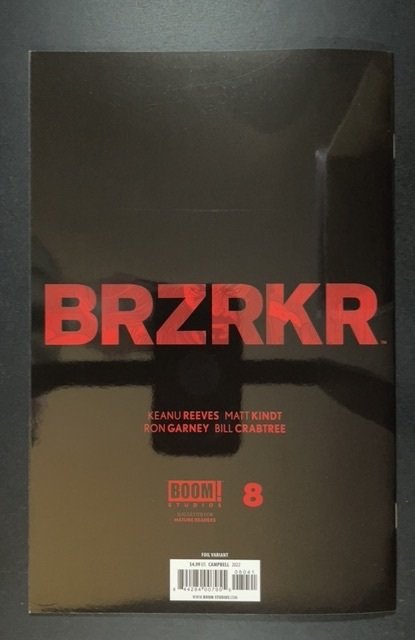 BRZRKR #8 Cover D (Foil) (2022)