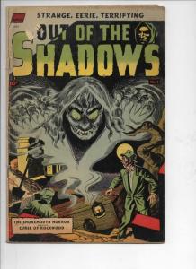 OUT of the SHADOWS #5, FN-, Toth, Tuska, 1952, Golden Age, Pre-Code Horror