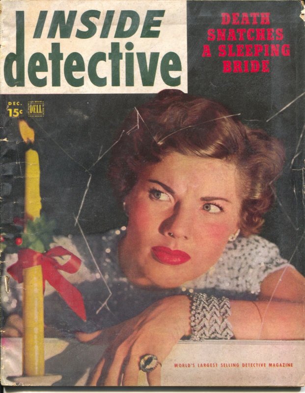 Inside Detective 12/1948-Dell-pulp exploitation-crime stories-Pix-VG