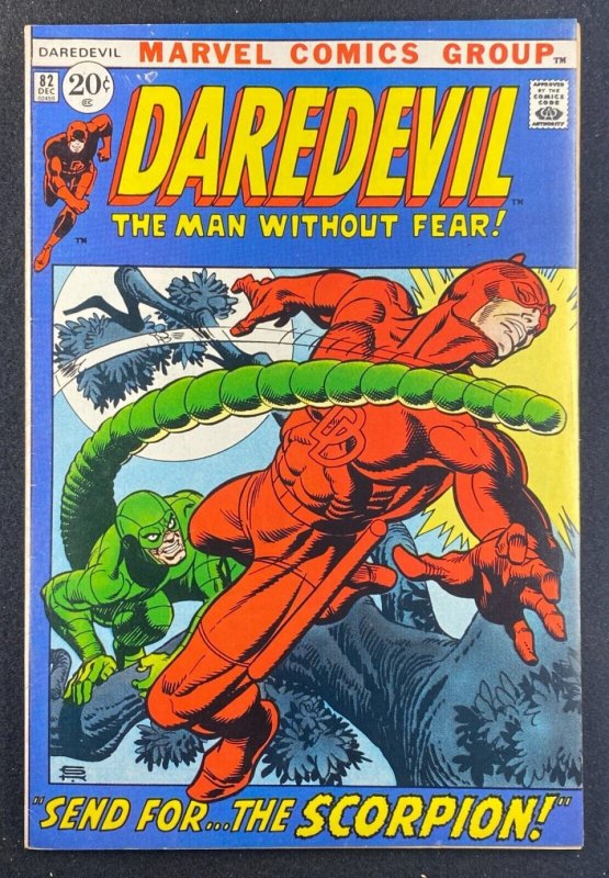 Daredevil (1964) #82 FN/VF (7.0) Gene Colan Gil Kane Scorpion Black Widow