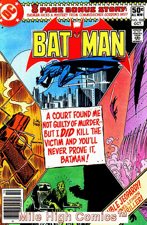 BATMAN  (1940 Series)  (DC) #328 Very Fine Comics Book
