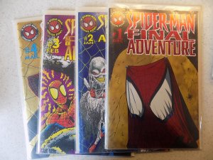 SPIDER-MAN THE FINAL ADVENTURE # 1-4 MARVEL COMPLETE SET