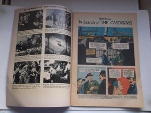 GOLD KEY: WALT DISNEY PRESENTS JULES VERNE'S IN SEARCH OF THE CASTAWAYS, 1962!!! 