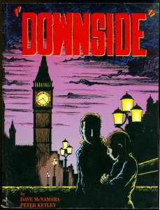 Downside McNamara Peter Ketley Eclipse Books Graphic Novel 1st Edition 1993 VFNM