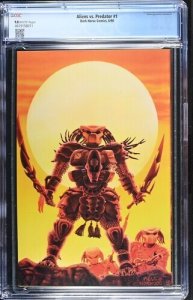 Aliens vs Predator #1 1990 Dark Horse Comics CGC 9.8 White Pages 011