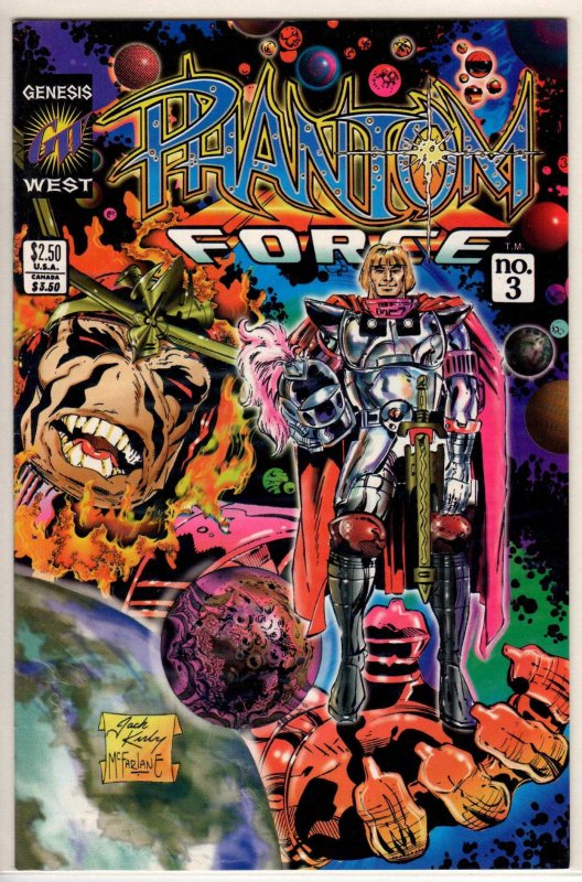 Phantom Force #3 (1994) 9.2 NM-