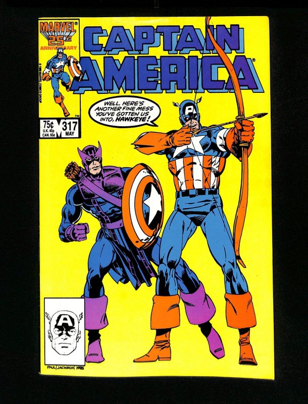 Captain America #317