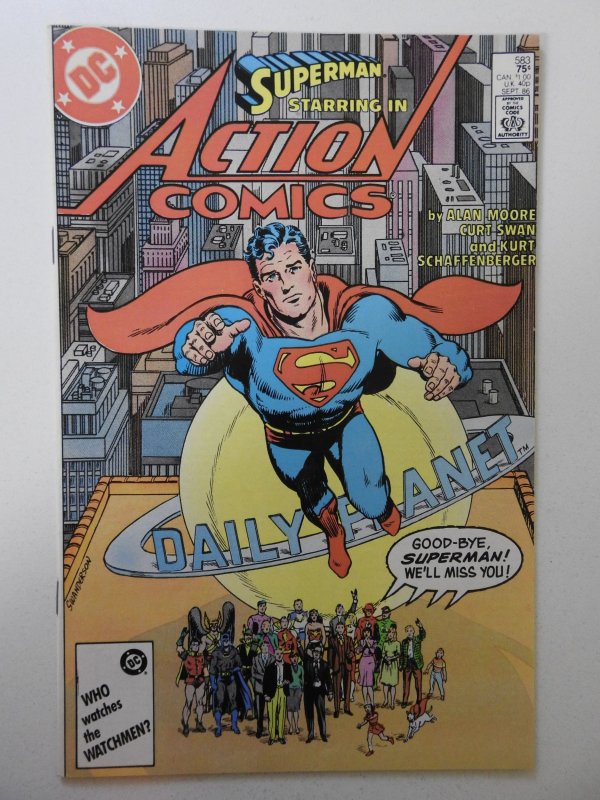 Action Comics #583 (1986) VF- Condition!