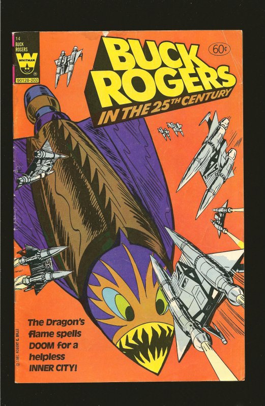Whitman Comics Buck Rogers in The 25th Century No 14 1981