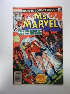 Ms. Marvel #12 (1977) FN+ condition