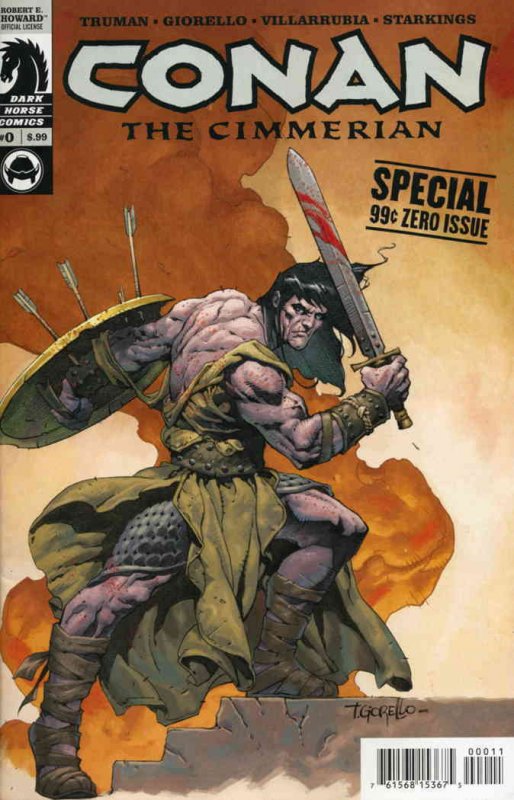 Conan the Cimmerian #0 VF/NM ; Dark Horse | Tim Truman